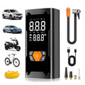 3X Faster 150PSI Cordless Tire Inflator Portable Car Air Compressor Pump with Digital Gauge, LED Light for Car Motorcycle Bike