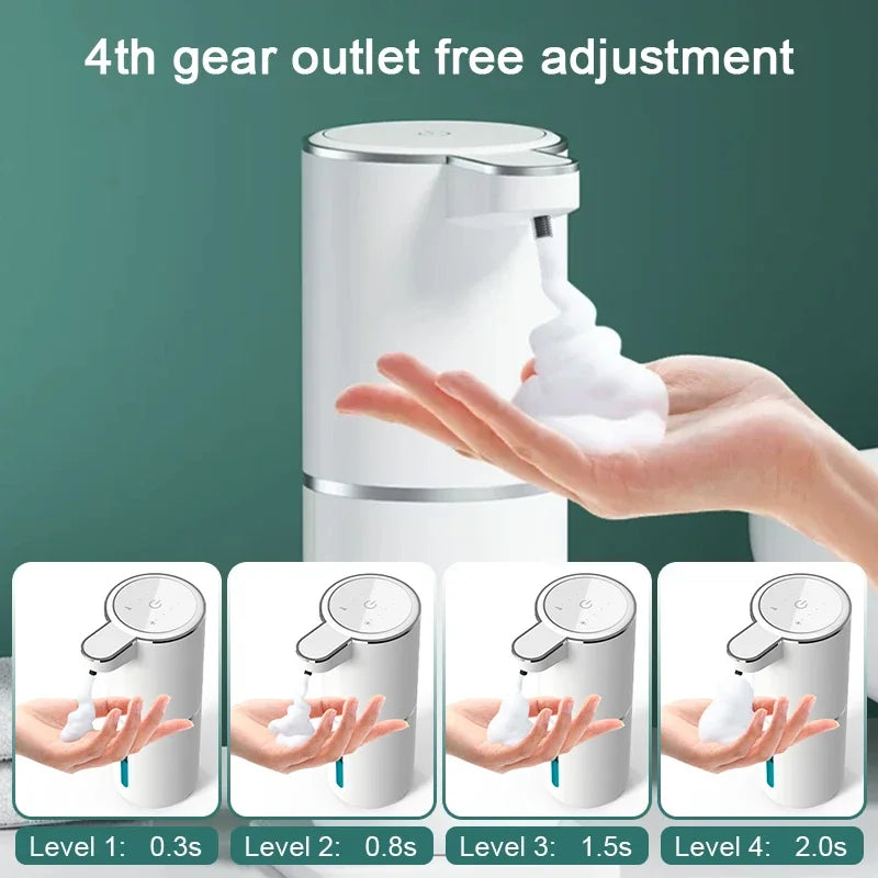 Touchless Foaming Soap Dispenser – Automatic, USB Rechargeable, 380ml